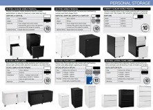 Metal Mobile Pedestals And Caddy Range And Specifications